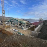 SiGeKo - Neubau Liegehalle mit Futterband, Gerolfingen