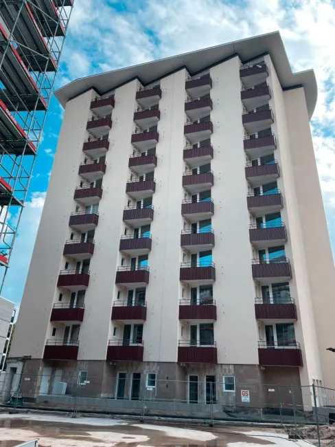 Sanierung und Moderinisierung Hochhaus in Erlangen